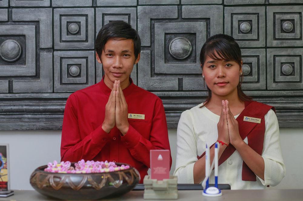 ลาเดียร์ อังกอร์ บูทิค โฮเต็ล Hotel เสียมราฐ ภายนอก รูปภาพ